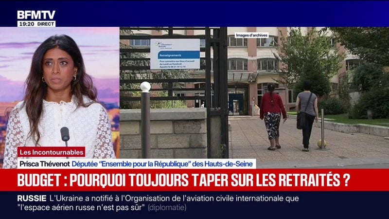 Retraites: "Il faut changer complètement notre système", affirme Prisca Thévenot, députée "Ensemble pour la République"