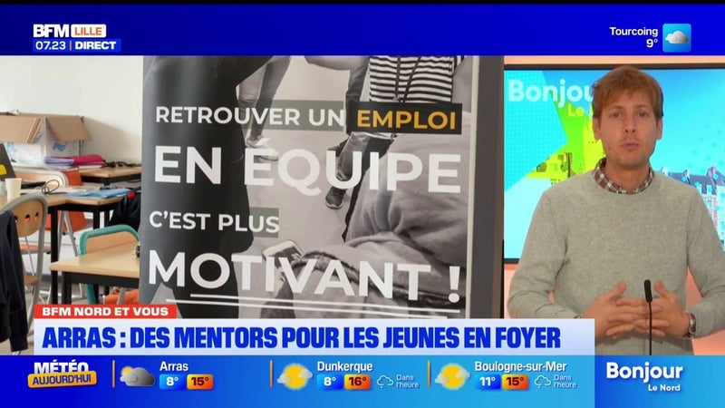 BFM Nord et Vous: des mentors pour les jeunes en foyer à Arras