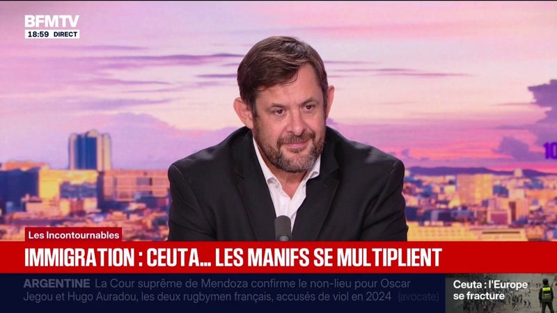 Coopération entre la France et le Royaume-Uni sur l'immigration: "En un an, le nombre d'immigrants venant dans l'Union européenne a baissé de 26%", précise François Kalfon, eurodéputé et membre du PS
