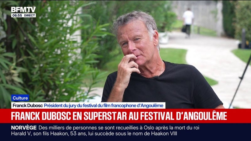 "Mon prochain film n'est attendu pas négativement, mais positivement. C'est plus compliqué": rencontre avec Franck Dubosc au festival du film francophone d'Angoulême