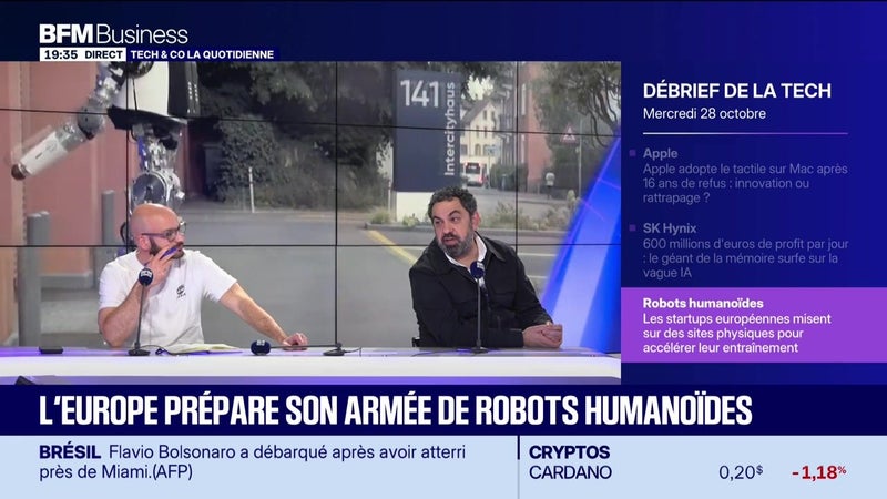 Le Débrief de la tech - Mercredi 28 octobre