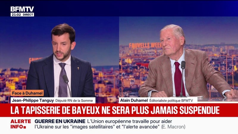 Présidentielle: "Marine Le Pen souhaite un vote d'adhésion", explique Jean-Philippe Tanguy, député RN