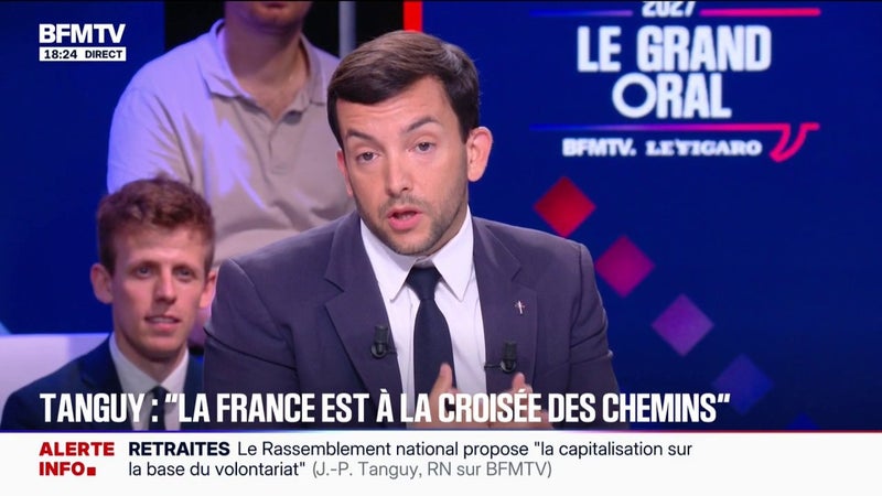 "Après 10 ans de macronisme, je rêve de ne jamais leur ressembler", déclare Jean-Philippe Tanguy, député RN de la Somme