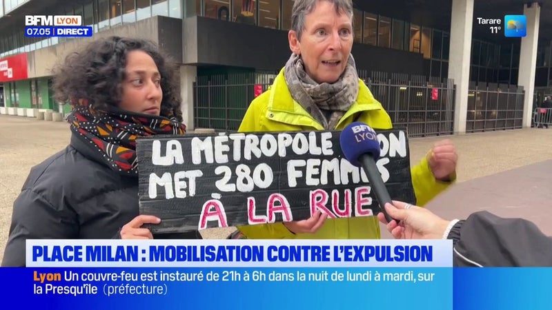 Place Milan : mobilisation contre l'expulsion
