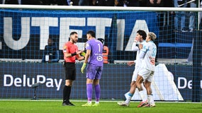 Geronimo Rulli lors de Paris FC-OM, le 31 janvier 2026.