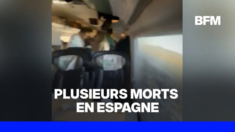 Au moins 10 morts après la collision entre deux trains en Espagne