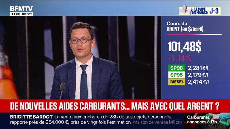 Crise des carburants: "La situation n'est plus tenable", juge Antoine Vermorel-Marques, député Droite républicaine et porte-parole de Bruno Retailleau