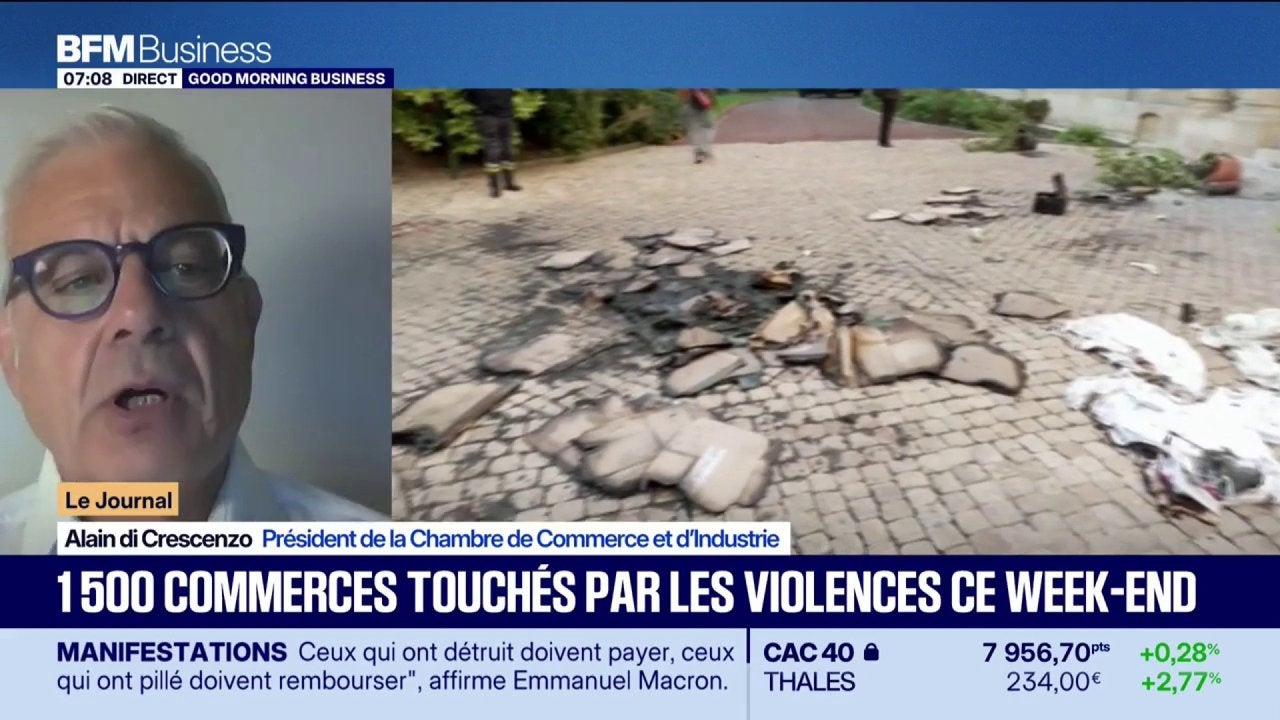 More than 2,000 French shops reported damaged after weekend protests