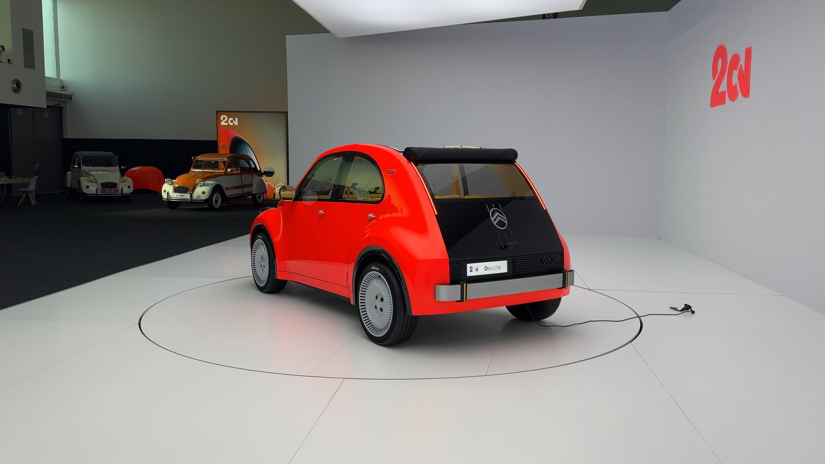 La Citroën 2CV concept.