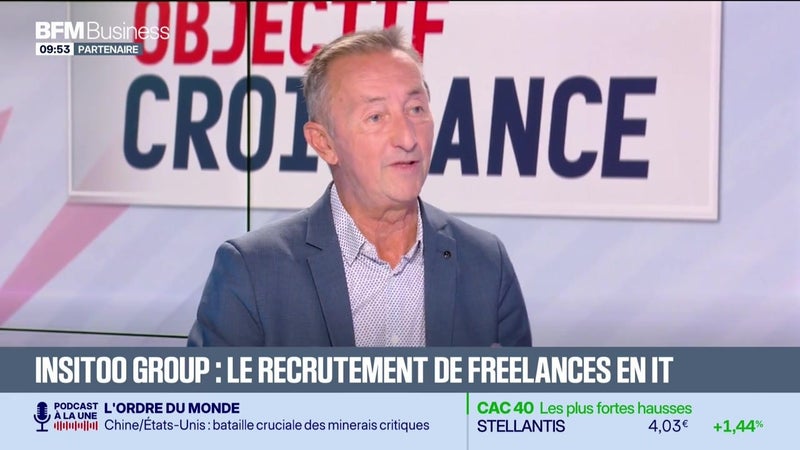 Eric Lacomblez (Insitoo Group) : Insitoo Group, le recrutement de freelance en IT - 26/09