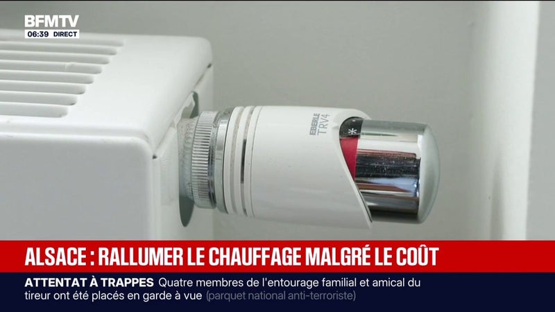 En Alsace, rallumer le chauffage malgré la hausse des prix de l'énergie
