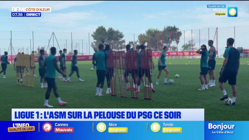 Ligue 1 : L'AS Monaco sur la pelouse du Paris SG ce soir
