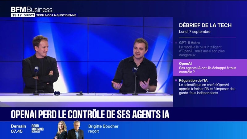 Le Débrief de la tech - Lundi 7 septembre