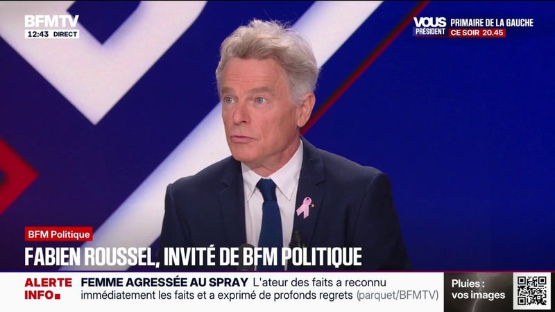 Prix des carburants: “On va laisser Total nous faire les poches”, déplore Fabien Roussel, candidat PCF à l’élection présidentielle, qui plaide pour une nationalisation de TotalEnergies.