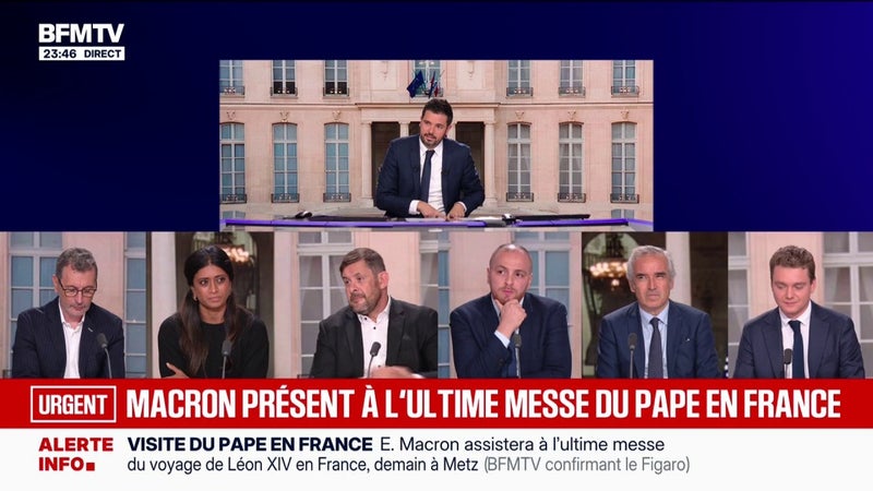 Emmanuel Macron assistera à l'ultime messe du voyage de Léon XIV en France, demain à Metz