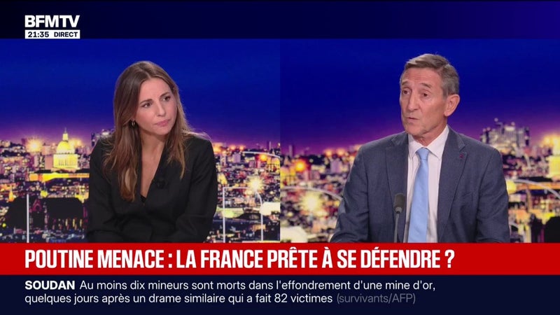 Menace russe: "Tout cela vient d'un phénomène: l'attentat raté à Leipzig", explique Patrick Dutartre, général de l'armée de l'Air