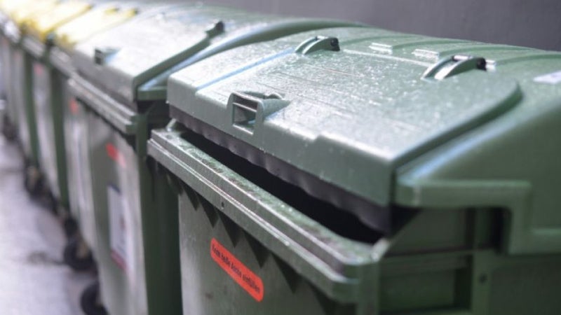 Des poubelles - Image d'illustration 