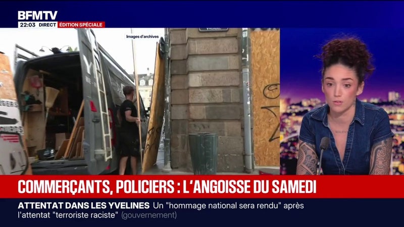 Mobilisations sociales: "On a peur que les clients désertent nos commerces", explique Solenn Amiel, présidente de l'association de commerçants "Village Popincourt" à Paris