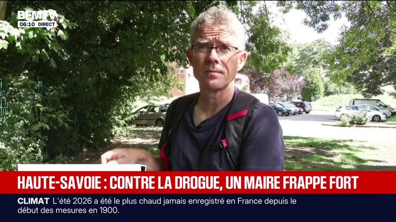 Haute-Savoie: "Ton achat au quartier du Chalet provoque des tirs!", une affiche de la mairie de Gaillard contre le trafic de drogue