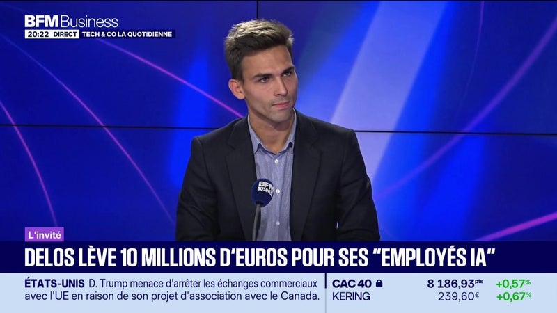 Pierre de la Grand'rive (Delos) : Delos lève 10 millions d'euros pour ses « employés IA » - 17/09