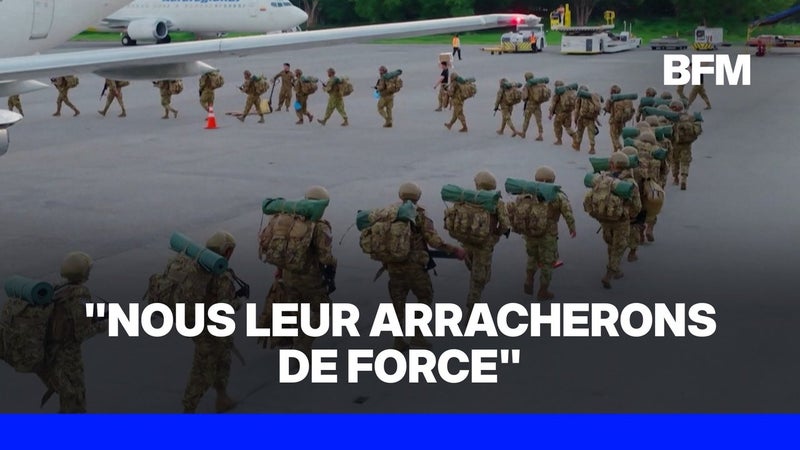 Après l'enlèvement de quatre soldats, le Salvador envoie plus de 2.000 militaires en Haïti