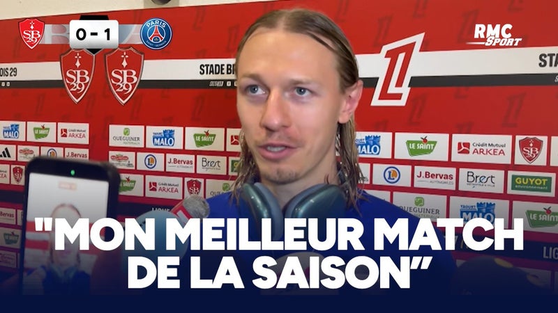 Brest 0-1 PSG : "Mon meilleur match de la saison" Safonov fier de sa performance