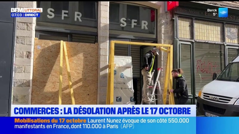 Violences urbaines : 83 commerces ont été touchés à Lille