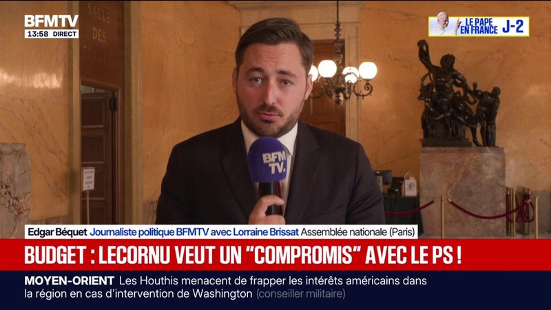 Budget: Sébastien Lecornu fera-t-il des concessions pour éviter une censure des députés socialistes?