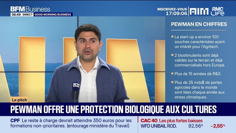 Le Pitch : Pewman, des biostimulants naturels pour l'agriculture - 24/09