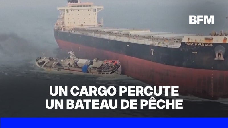 Un cargo percute un bateau de pêche au large de Singapour