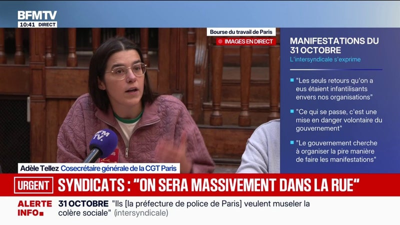 Colère sociale: la CGT dénonce "des tentatives de faire pourir le mouvement lycéen"