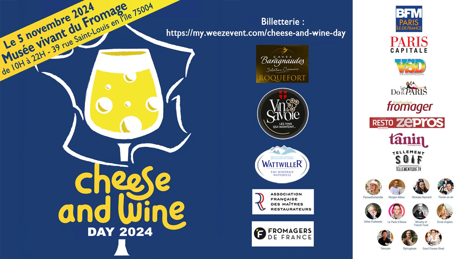 A gagner : vos places pour le Cheese and Wine Day et un plateau de fromages de chèvre de…
