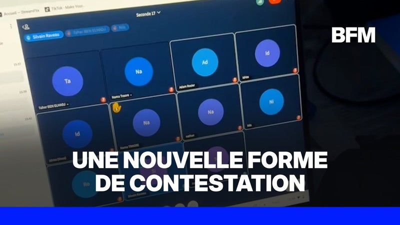 Mouvement lycéen: des blocages virtuels organisés pour lutter contre les cours à distance