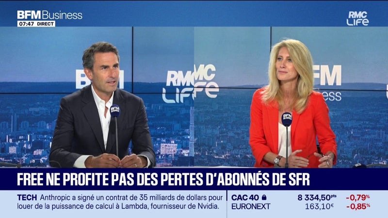 Free ne profite pas des pertes d'abonnés de SFR