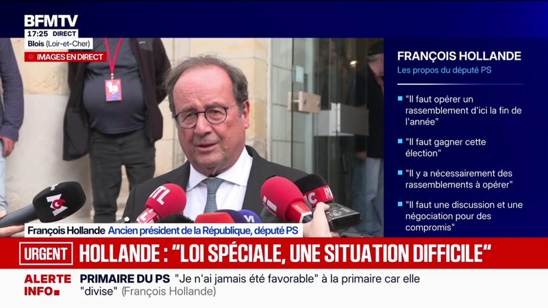 2027: "Si la campagne présidentielle doit avoir un thème, c'est celui de la jeunesse", estime François Hollande
