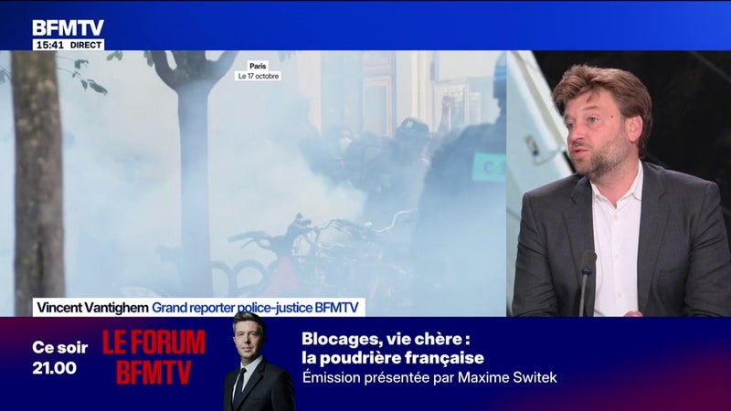 INFO BFMTV - Manifestations du 31 octobre: Laurent Nuñez alerte les préfets sur un "risque de violences urbaines très élevé"