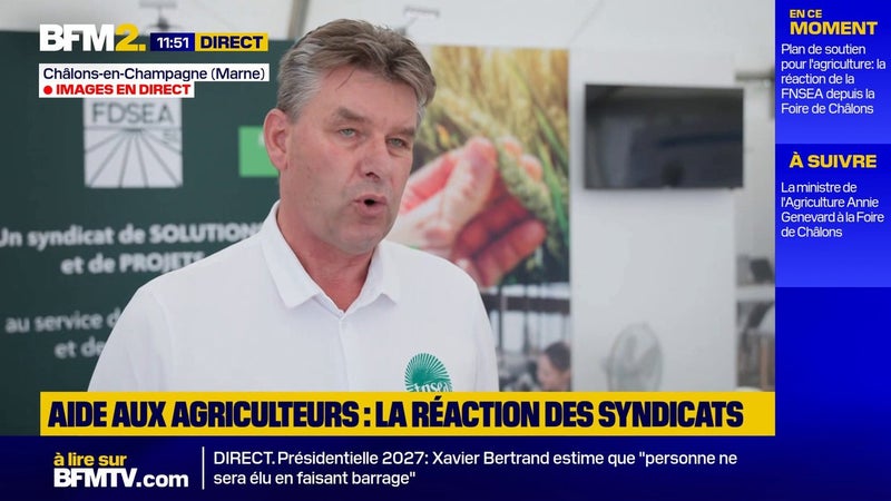 Crise agricole: "Il faut rouvrir les négociations commerciales sur certains produits", affirme la FNSEA
