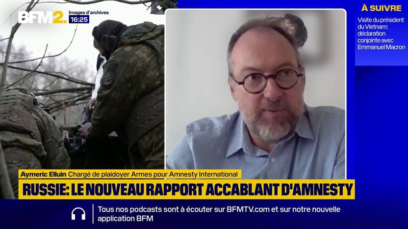 Des étrangers recrutés par la Russie pour combattre en Ukraine: Amnesty international dénonce une "traite des êtres humains"