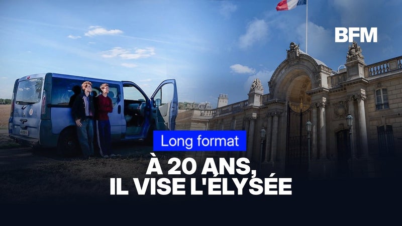 À 20 ans, Manolo Mlekuz est candidat à l'élection présidentielle de 2027