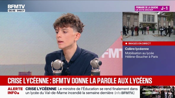 Louis Letoublon, vice-président de l'organisation Les Lycéens !: "L'interdiction des téléphones portables est insupportable car elle infantilise"