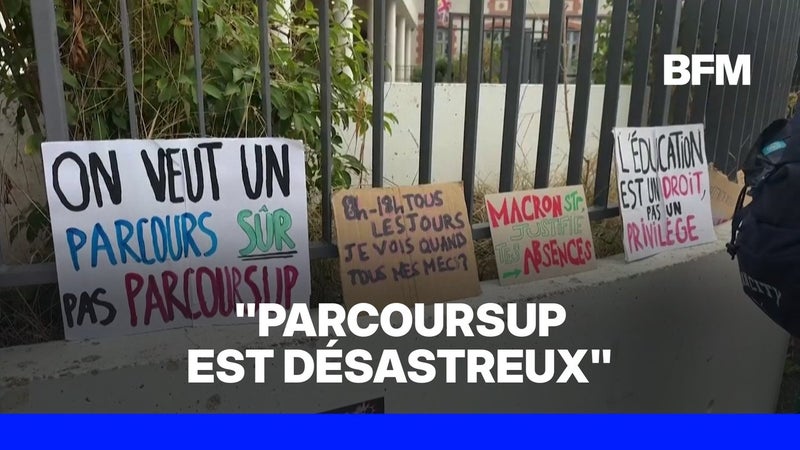 "C'est un robot qui décide de notre avenir": pourquoi la plateforme Parcoursup est-elle si décriée par les lycéens?