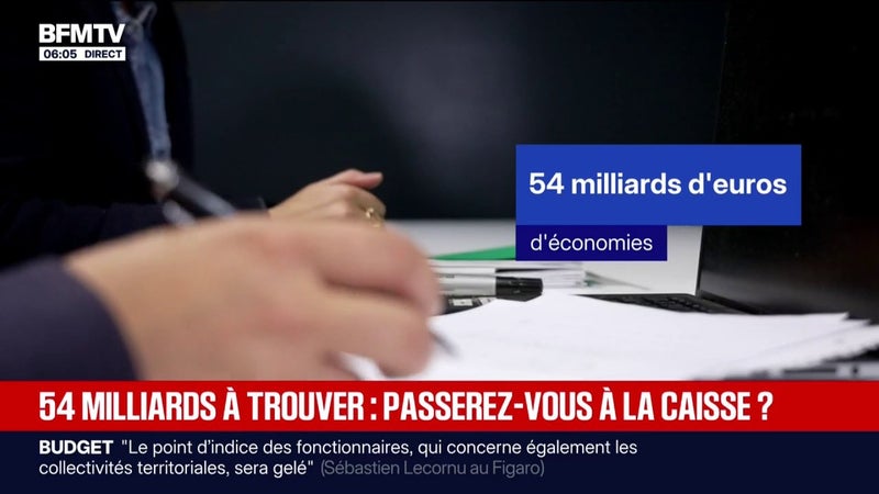 Budget: qui va devoir faire des efforts pour atteindre 54 milliards d'euros d'économie?
