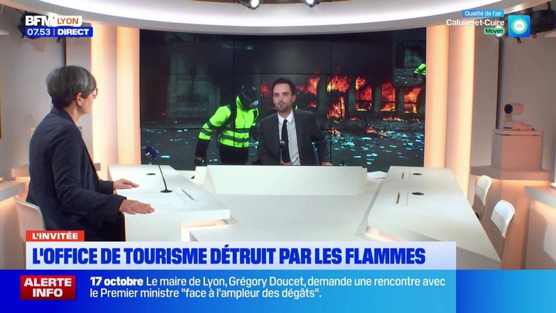 Virginie Carton, directrice générale d'Onlylyon Tourisme, était l'invitée ce lundi 19 octobre 2026.