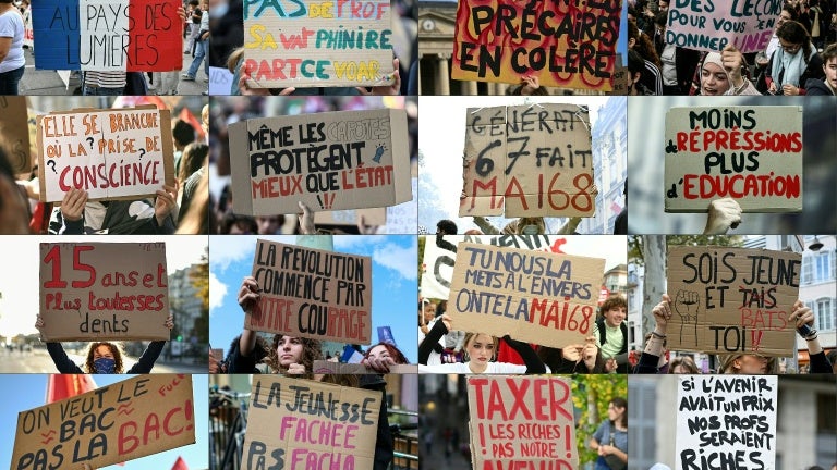 "On doit ne pas laisser pourrir la situation en pensant que ça va s’arrêter avec les vacances": le gouvernement "à la peine" face à la contestation lycéenne