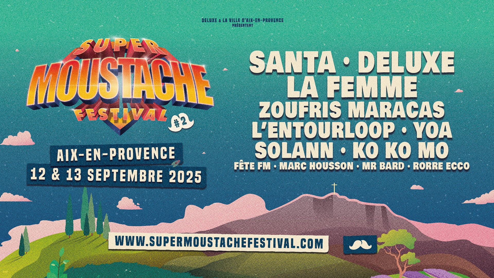 A GAGNER : VOS PASS 2 JOURS EN VIP avec une visite du Super Moustache Festival