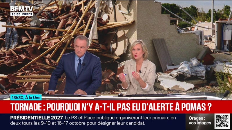 Tornade: pourquoi le système Fr-Alert n'a pas pu être déclenché pour prévenir du risque à Pomas?