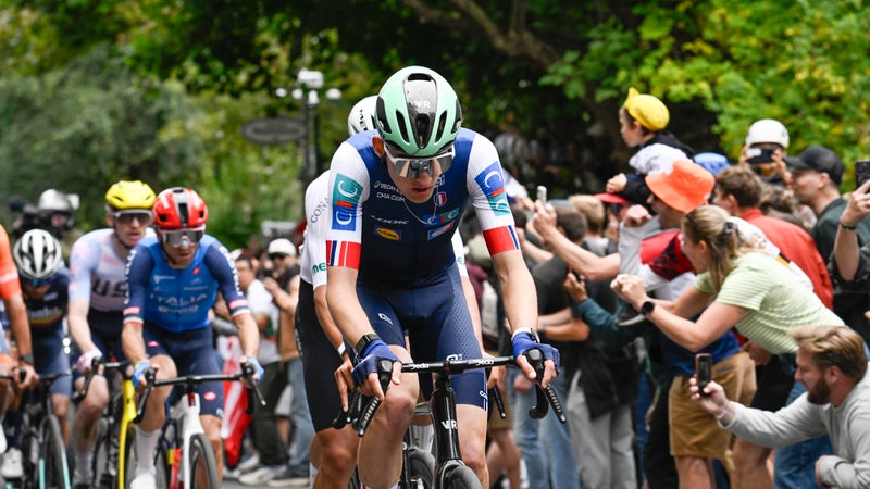 Paul Seixas sur la course en ligne des championnats du monde de cyclisme 27 septembre 2026 2355285