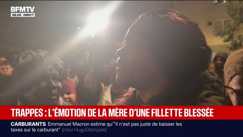 "Elle n'a rien fait pour mériter ça": l'émotion de la mère de la fillette blessée dans l'attentat raciste à Trappes