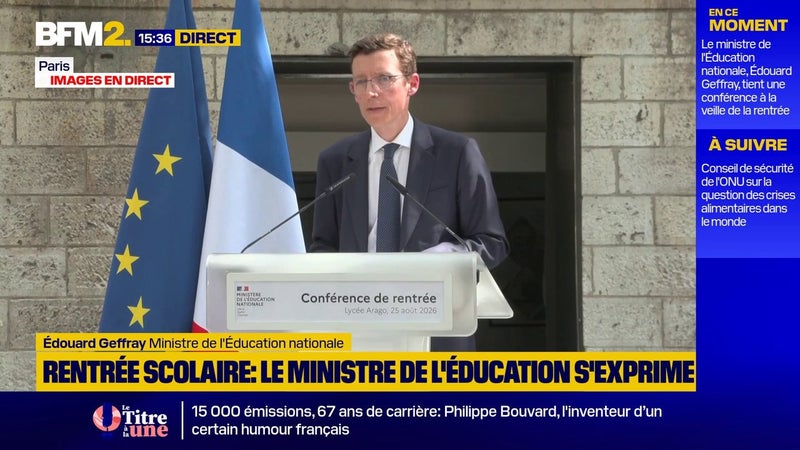 Édouard Geffray: "Les écrans font l'objet d'une forme d'addiction qui constitue une véritable urgence sanitaire"