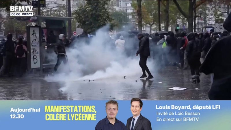 Manifestations du 24 octobre: des heurts et pillages en marge des cortèges dans certaines villes